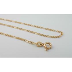 14 karaat Gouden Ketting Valkoog-Gourmetschakel 55 cm