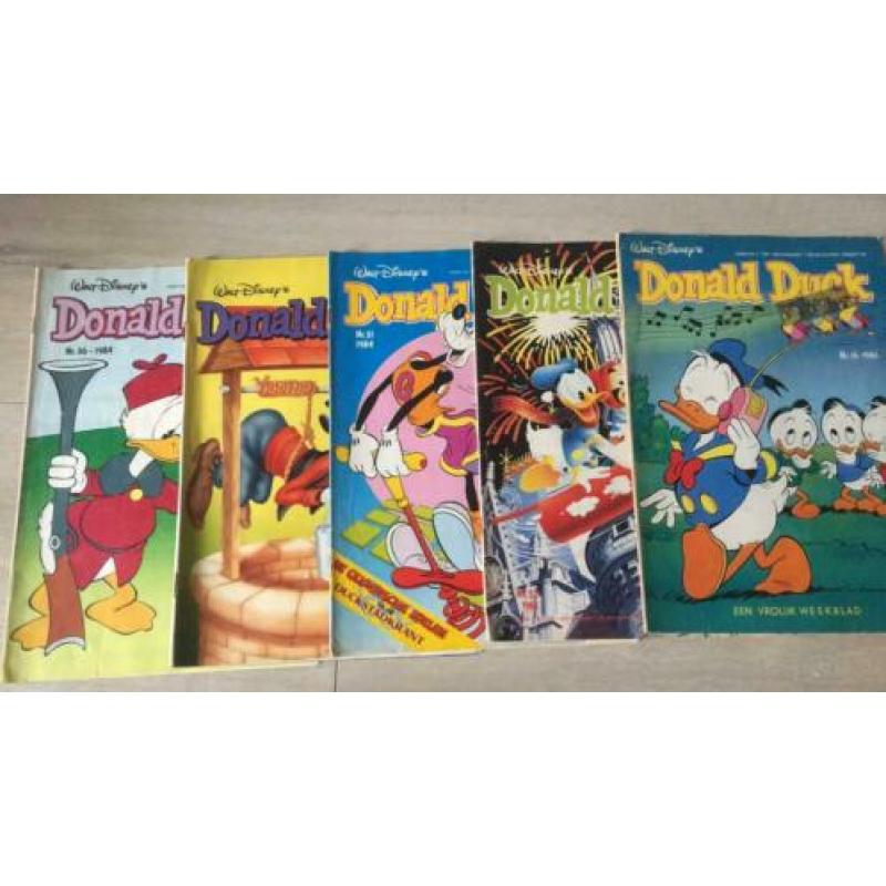 20 Donald Ducks uit 1980 t/m 1990