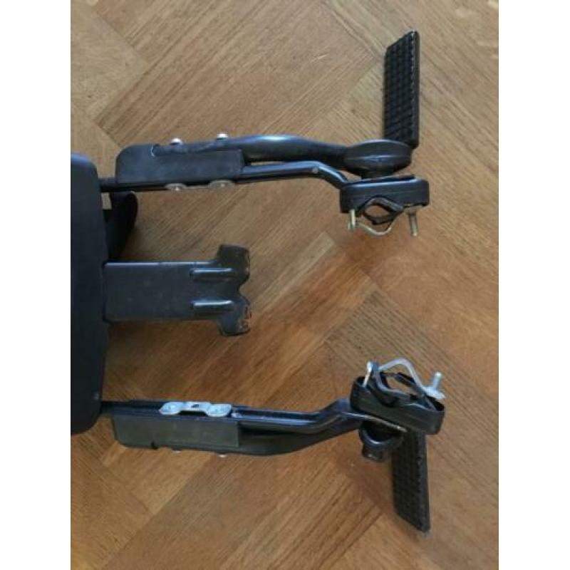 Bobike junior achterzitje Black compleet