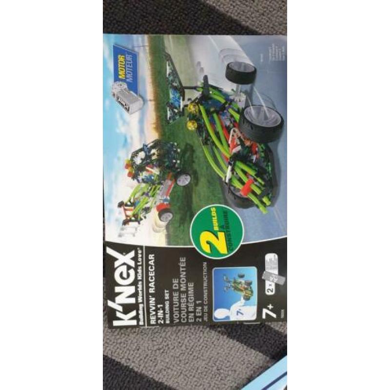 Knex verzameling - achtbaan en andere bouwwerken