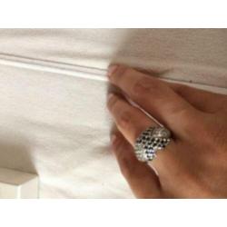 zilver ringen met verschillende steen kleuren