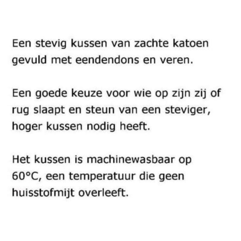 Guldpalm, Hoofdkussen van Ikea