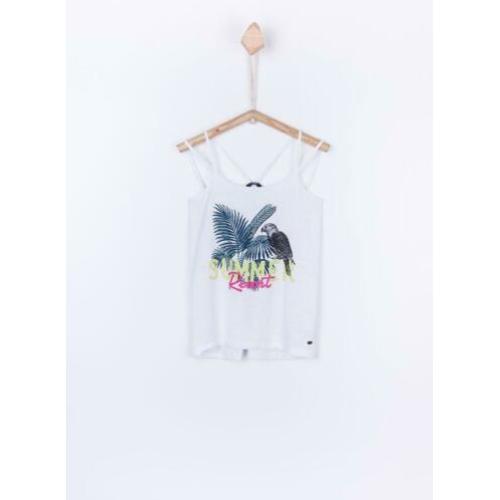 Nieuw Tiffosi hemd top shirt Greenen wit papegaai maat 164