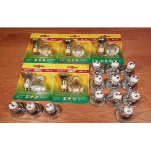 GU10 Halogeen Spots ~230V warm white, dimbaar