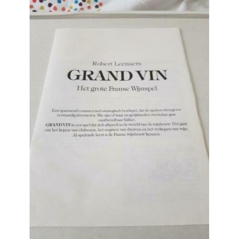 Grand Vin bordspel