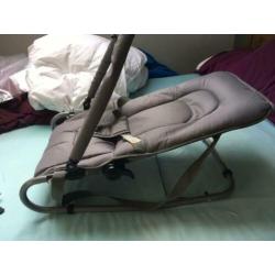 Grijze wipstoel Prenatal