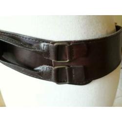 Riem leer leren PURDEY 80 cm 36 38 jo en co bruin