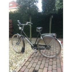 Nostalgische Juncker (gazelle) damesfiets (bruin)Begin 80e j