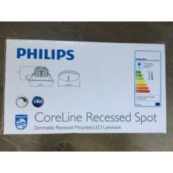 Philips Coreline recessed spot RS140B LED 6-32-/840 PSR wit