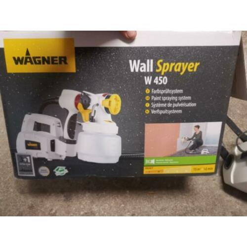 Zo goed als nieuwe verfspuit wagner w450