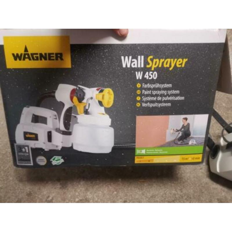 Zo goed als nieuwe verfspuit wagner w450