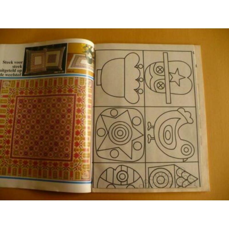 Burda Handwerk borduren met klassieke patronen.