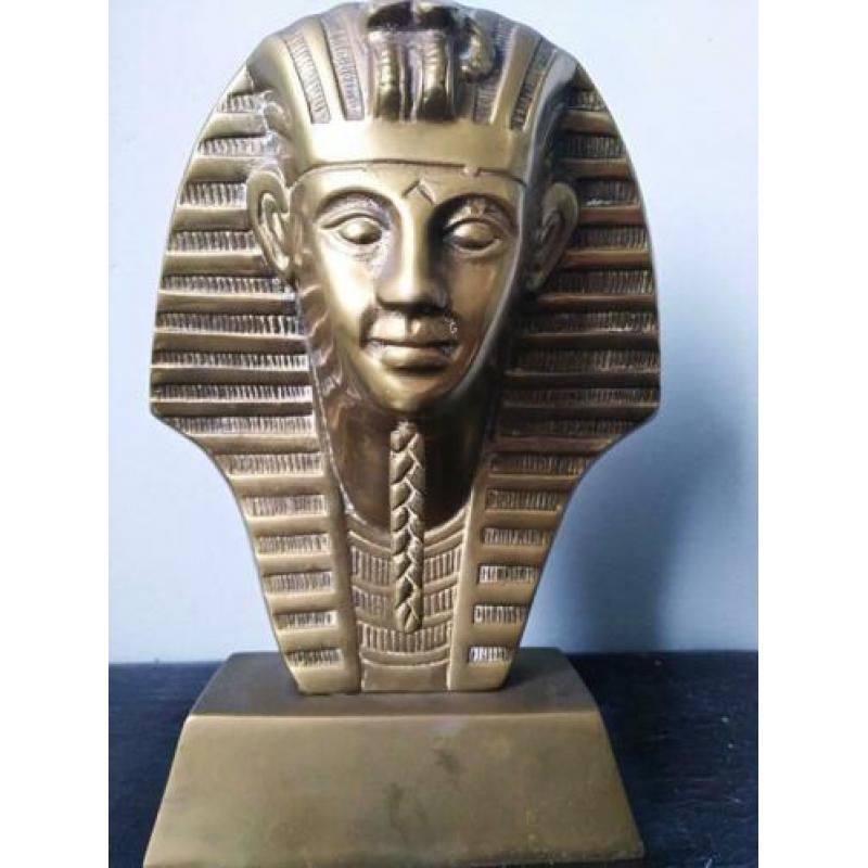 Egyptische farao beeld Toetanchamon - Cairo- Egypte- Afrika