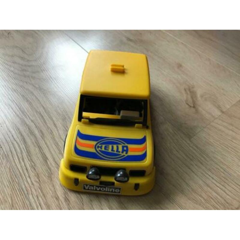 playmobiel rally auto vintage