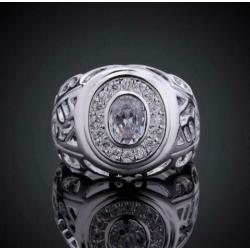 Zirkonen 925 sterling zilveren ring