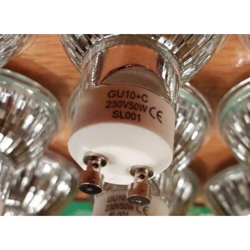 GU10 Halogeen Spots ~230V warm white, dimbaar