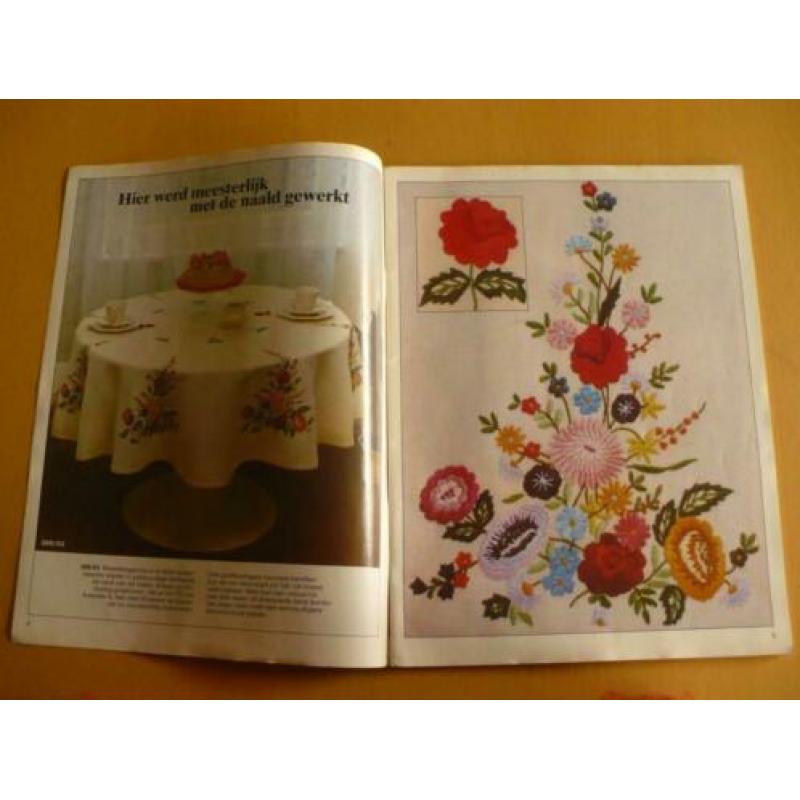 Burda Handwerk borduren met klassieke patronen.