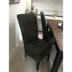 6 mooie eetkamerstoelen vaste prijs