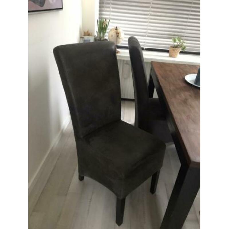 6 mooie eetkamerstoelen vaste prijs