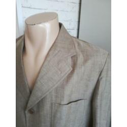 Maison de Famille Paris donkerbeige heren blazer, L/52/54