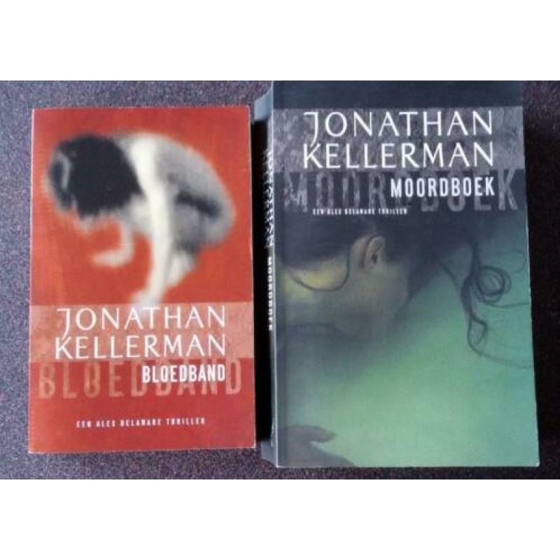 6 thrillers van Jonathan Kellerman - o.a. Moordboek