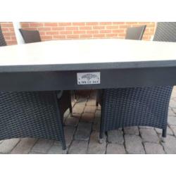 Nieuwe tuintafel