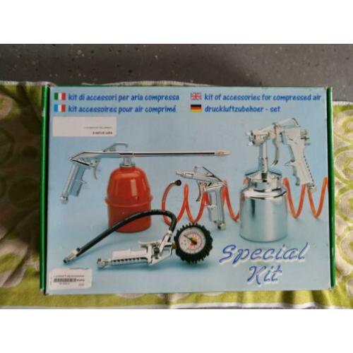 Complete set lucht gereedschap