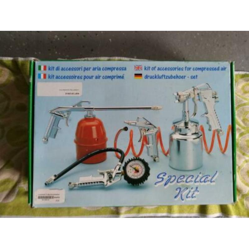 Complete set lucht gereedschap
