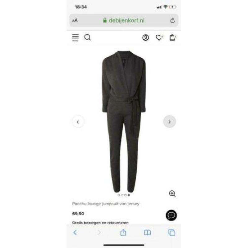 Rituals huispak pyjama als nieuw maat 38/40!