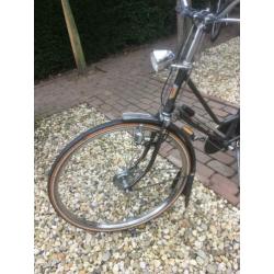 Nostalgische Juncker (gazelle) damesfiets (bruin)Begin 80e j