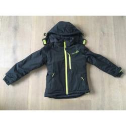 Skijack skijas wintersportjas maat 116 Mountainpeak zwart