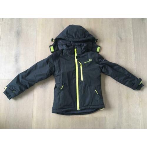 Skijack skijas wintersportjas maat 116 Mountainpeak zwart