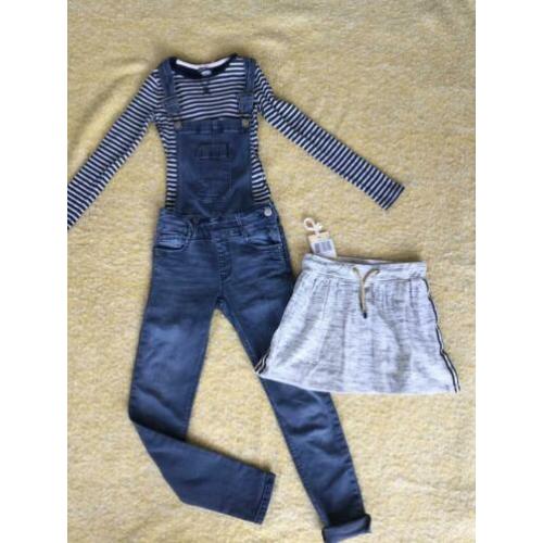 Set salopette rokje tuinbroek Scotch WE America Today 122