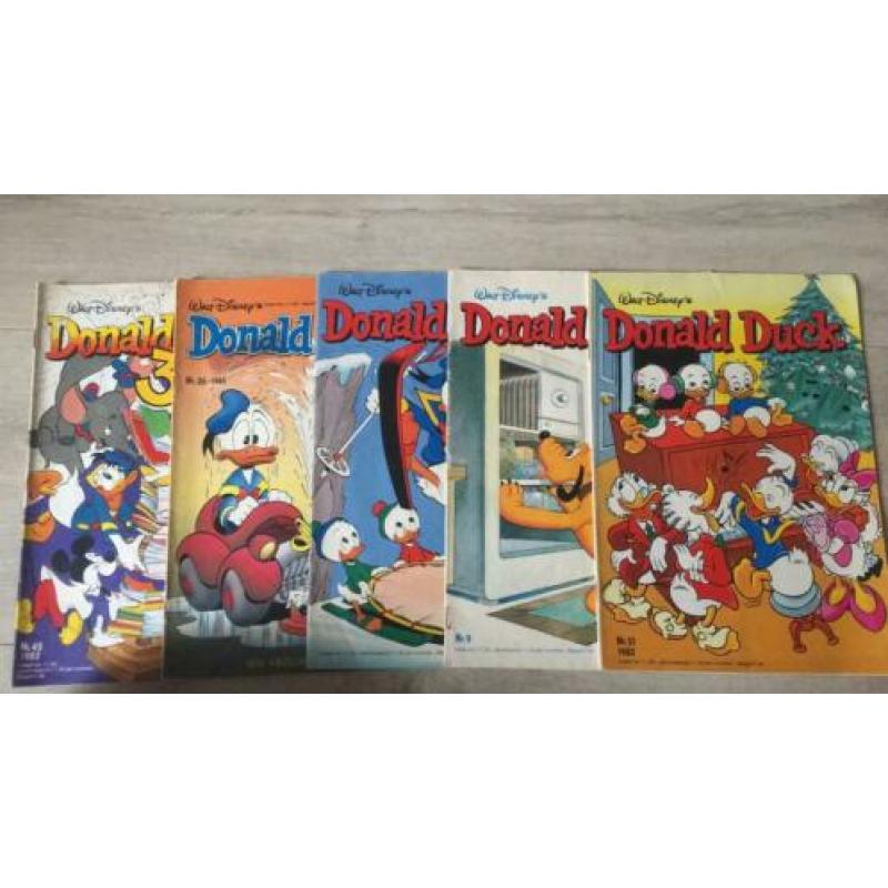 20 Donald Ducks uit 1980 t/m 1990