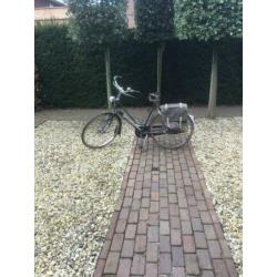 Nostalgische Juncker (gazelle) damesfiets (bruin)Begin 80e j