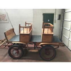 Recreatiewagentje voor pony of klein paard