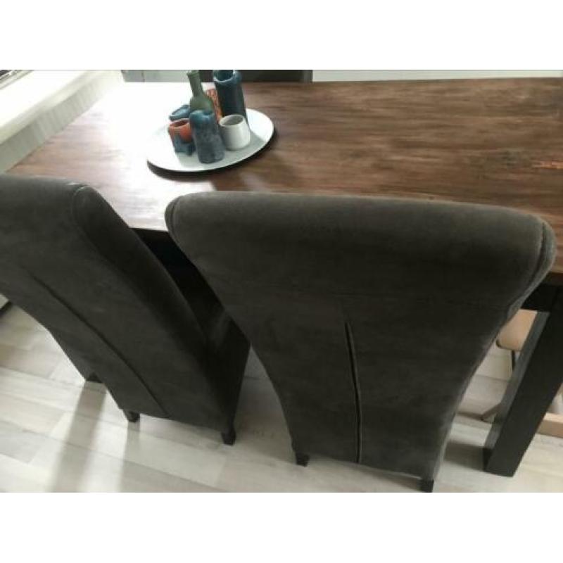 6 mooie eetkamerstoelen vaste prijs