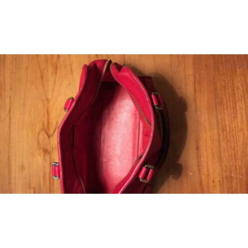Handtas Loewe Amazona rood