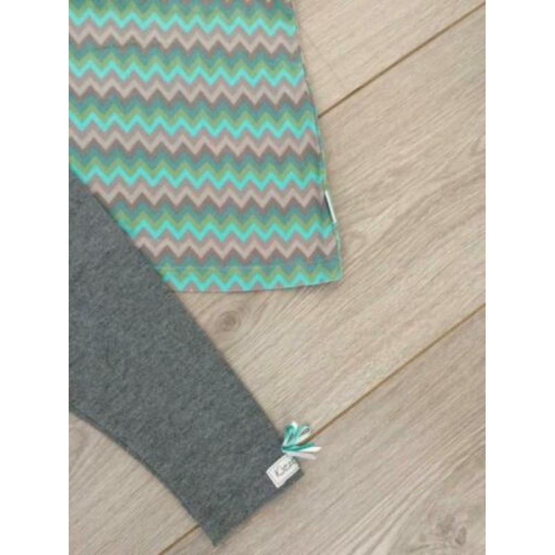 Super setje Kiezeltje 86 legging en jurk als nieuw!