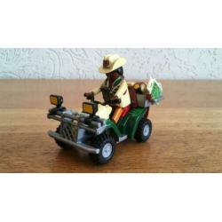 Dino onderzoeker saurus quad 4176