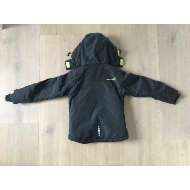 Skijack skijas wintersportjas maat 116 Mountainpeak zwart