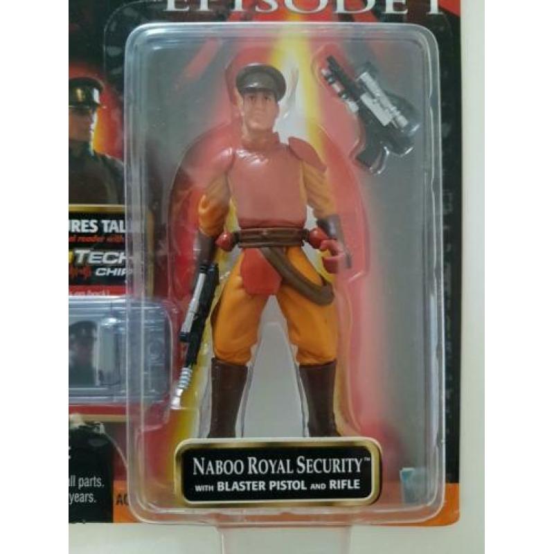 -40% Star Wars EP1 Naboo Royal Security with Blaster Pistol