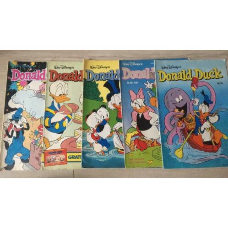 20 Donald Ducks uit 1980 t/m 1990