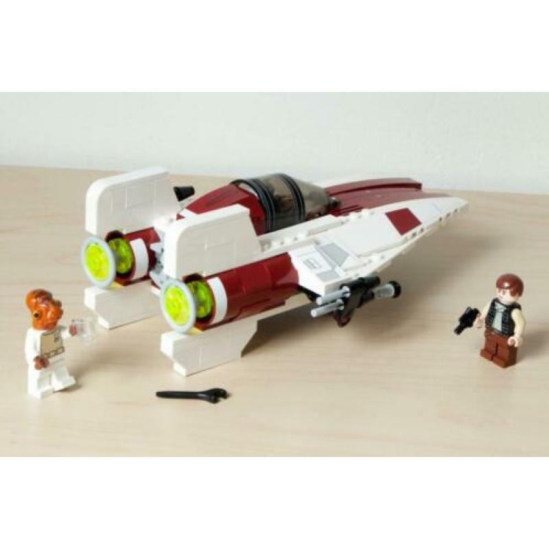 Star Wars 75003 A-wing Fighter met 3 minifiguren/ poppetjes