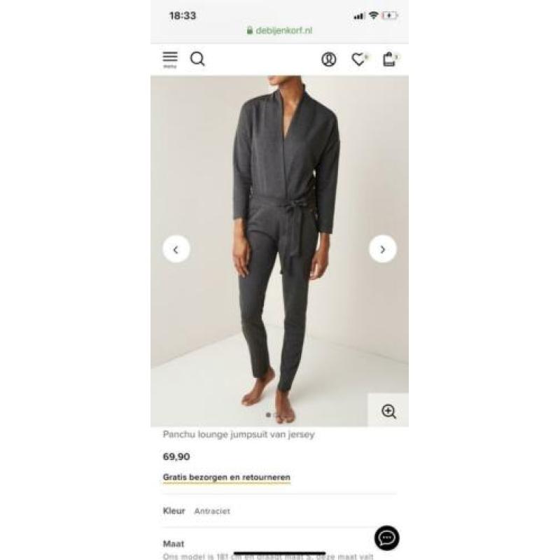 Rituals huispak pyjama als nieuw maat 38/40!