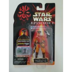 -40% Star Wars EP1 Naboo Royal Security with Blaster Pistol