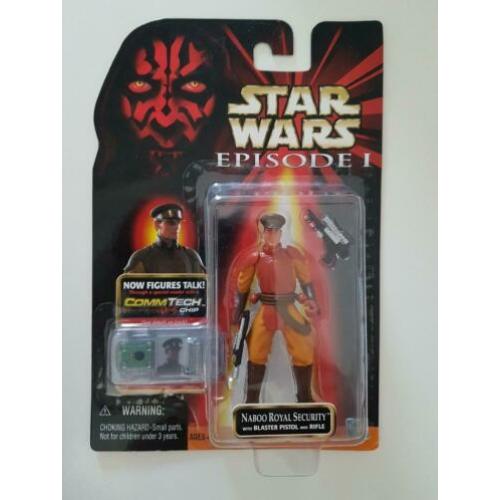 -40% Star Wars EP1 Naboo Royal Security with Blaster Pistol