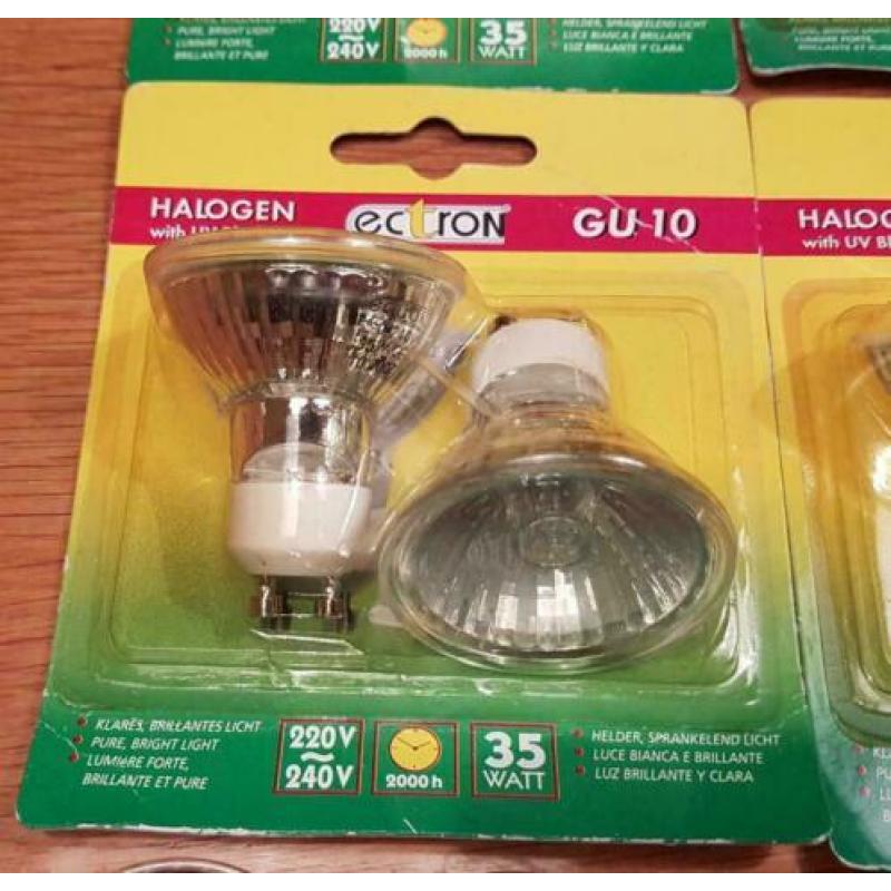 GU10 Halogeen Spots ~230V warm white, dimbaar