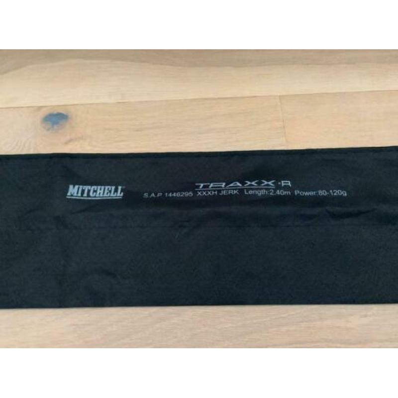 Nieuwe Mitchell Traxx casthengel, 2.40 meter en 80-120 gram