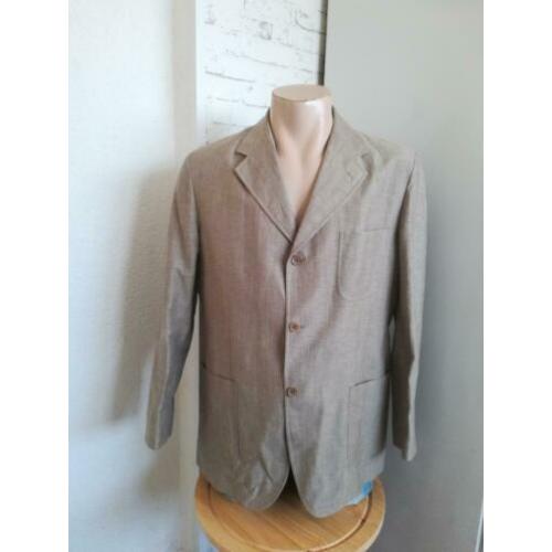Maison de Famille Paris donkerbeige heren blazer, L/52/54